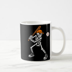 Skeleton Baseball Halloween Costume Mens Boys Teen Coffee Mug