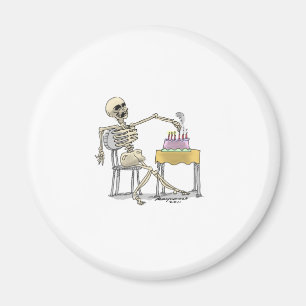sKeLeToN BiRtHdAy CaKe Magnet