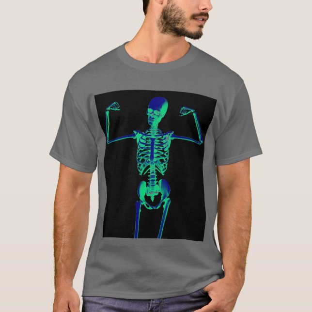 Skeleton Bone man t-shirt (Front)
