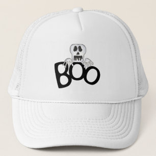 Skeleton Boo Tshirts and Gifts Trucker Hat