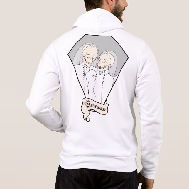 Skeleton Brides Hoodie (Back)