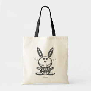 Skeleton Bunny Tote Bag
