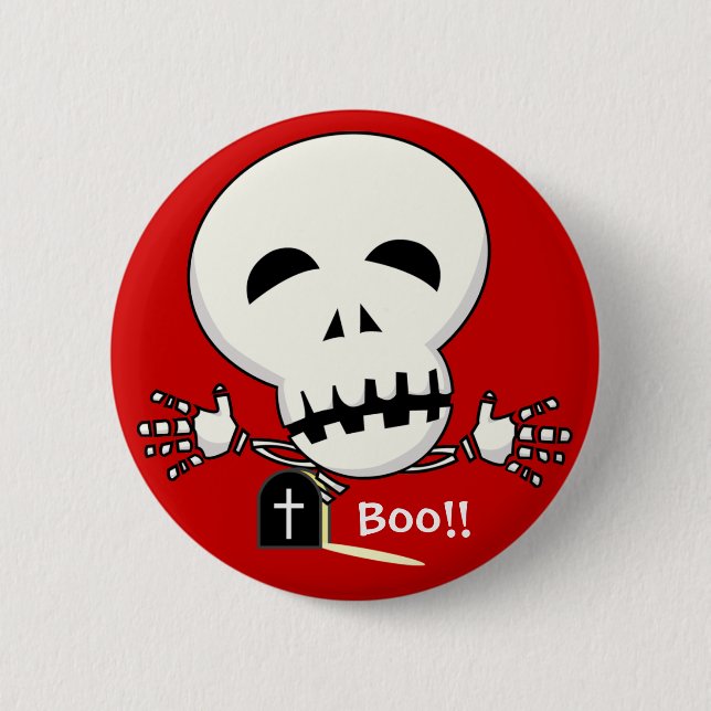 Skeleton Button (Front)