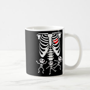 Skeleton By Halloween Pregnancy Couples Costumes M Coffee Mug