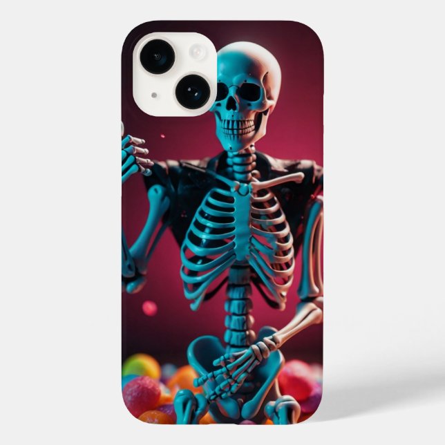 Skeleton Candy Case-Mate iPhone Case (Back)