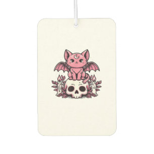 Skeleton Cat Halloween Essential T-Shirt Car Air Freshener