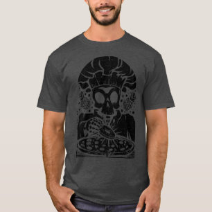 Skeleton Chef Pineapple Pizza  Pineapple Pizza Lov T-Shirt