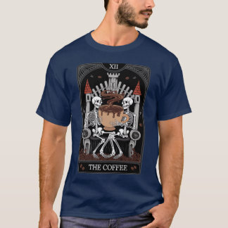 Skeleton Coffeearot Card boy T-Shirt