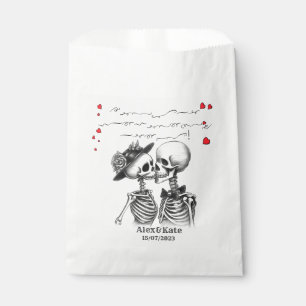 Skeleton Couple Favour Bags
