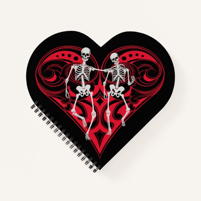 Skeleton Couple Notebook (Front)