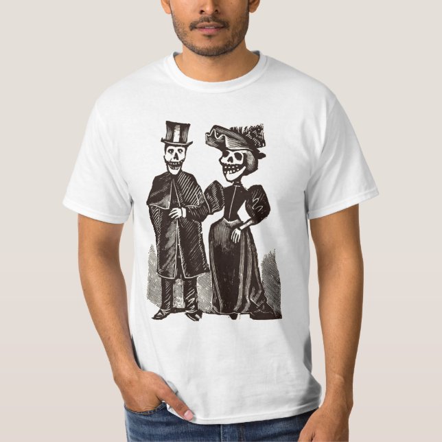 Skeleton Couple T-Shirt (Front)