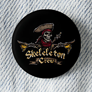 Skeleton Crew 3 Cm Round Badge