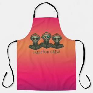 Skeleton crew All-Over Print Apron