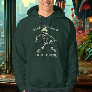 Skeleton Crew Ready to Rock! - Rockin' Skeleton Hoodie