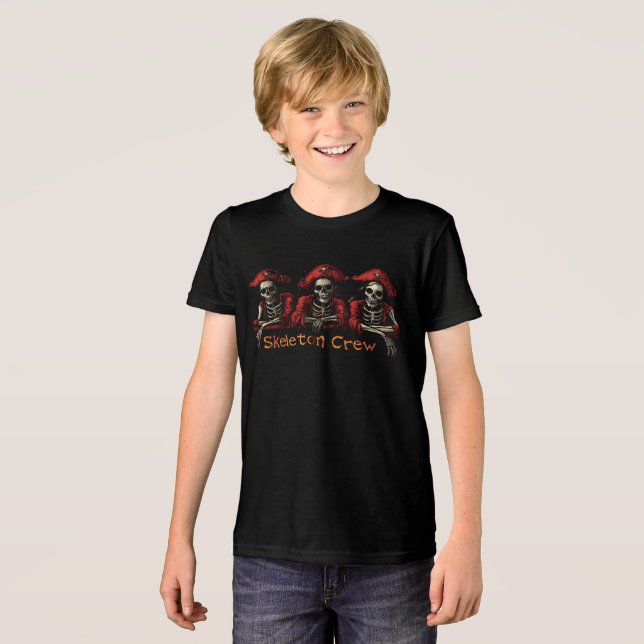 Skeleton Crew Tri-Blend Shirt (Front Full)