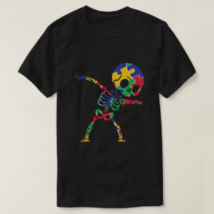 Skeleton Dabbin’ for Autism Acceptance Shirt – Neu