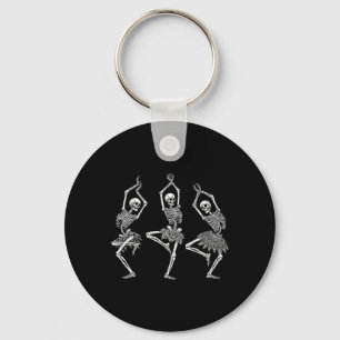 Skeleton Dance Ballet Flats Ballet Halloween Costu Key Ring