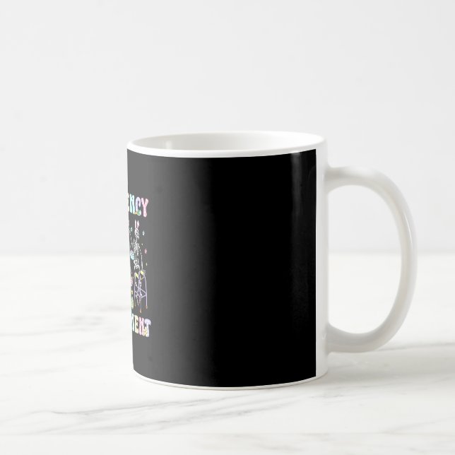 Skeleton Dancing Easter Emergency Department Er Coffee Mug (Right)