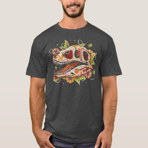 Skeleton Dino bones paleontologist Fossil Dinosaur T-Shirt