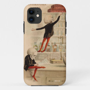 Skeleton Doctor Pharmacist Medical Art Iphone Case