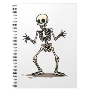 Skeleton Doing the Dab � Funny Halloween Dance Shi Notebook