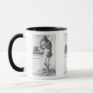 Skeleton Engraving Mug