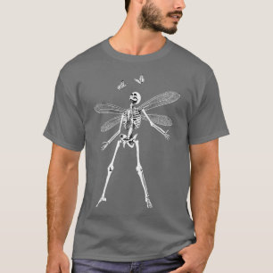 Skeleton Fairy Grunge Fairycore Aesthetic Cottagec T-Shirt