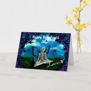 Skeleton Fairy- Valentine's Card