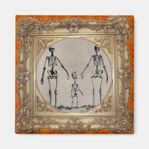 Skeleton Family Magnet