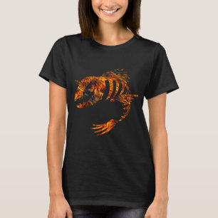 Skeleton Fish on Fire T-Shirt