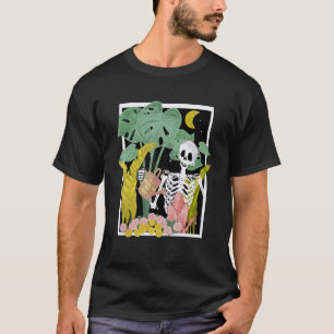 Skeleton Gardening All My Friends Are Plant Garde T-Shirt
