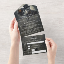 Skeleton Gothic Wedding