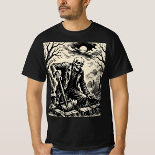 Skeleton Grave Digger T-Shirt