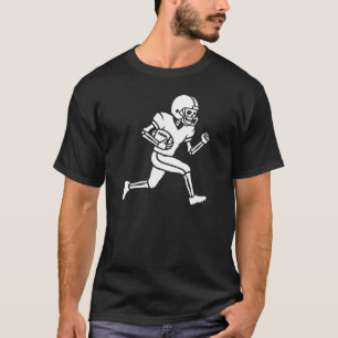 Skeleton Gridiron Runner T-Shirt