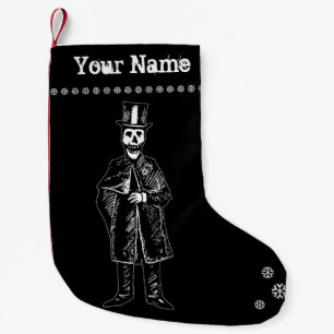 Skeleton Groom Christmas Stocking (Customise)