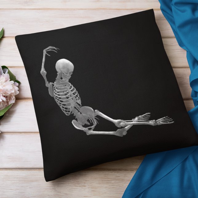 Skeleton  Halloween Decoration   Cushion (Creator Uploaded)