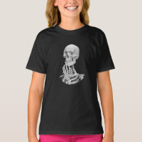 Skeleton Halloween Girl T-Shirt