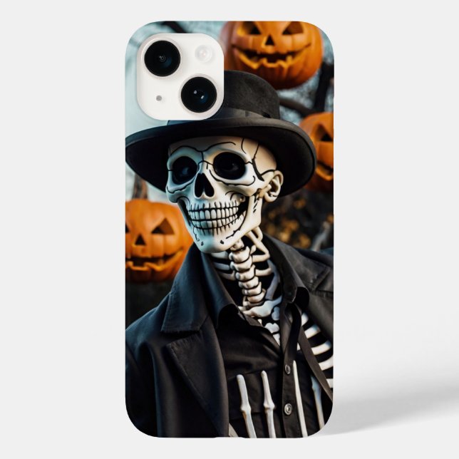 Skeleton Halloween Tee Case-Mate iPhone Case (Back)