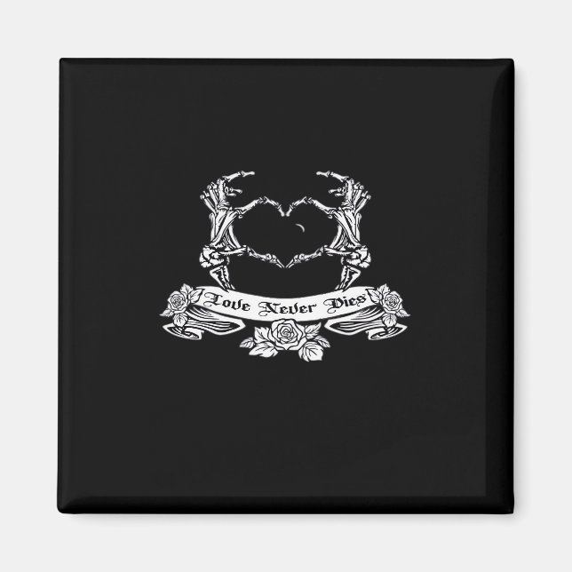 Skeleton Hand Design  Magnet (Front)