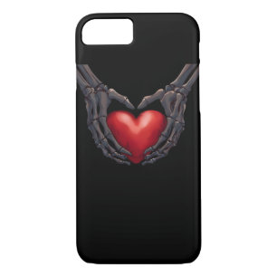 Skeleton Hand Heart Case-Mate iPhone Case
