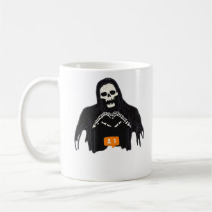 Skeleton Hand Heart Follower Classic Coffee Mug