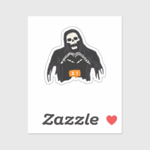 Skeleton Hand Heart Follower Classic Style
