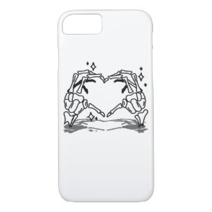 Skeleton Hand Heart Funny Design Case-Mate iPhone Case