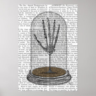 Skeleton Hand In Bell Jar Poster