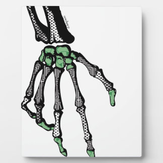 SKELETON HAND OF FATE PLAQUE