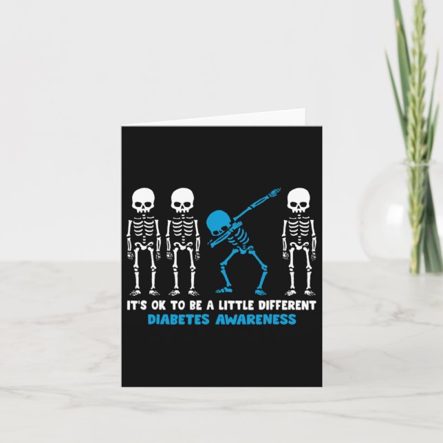 Skeleton Hand Peace Sign Halloween Costume Bones  Card (Front)