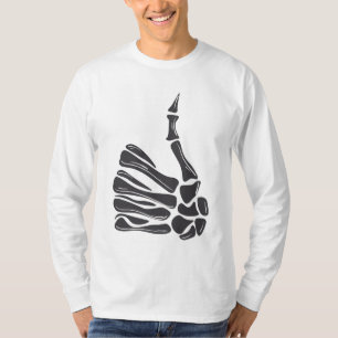 Skeleton Hand Thumbs Up T-Shirt