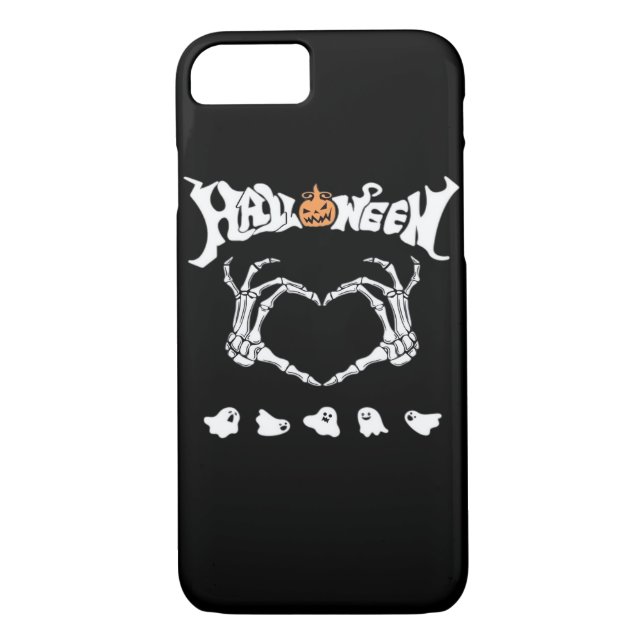 Skeleton Hand With , Halloween Design Case-Mate iPhone Case (Back)
