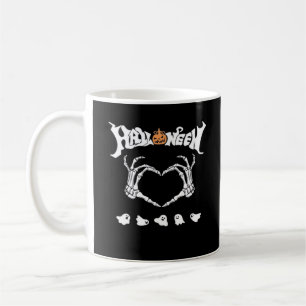 Skeleton Hand With , Halloween Design Coffee Mug