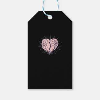 Skeleton Hand With Heart Classic Gift Tags